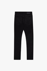 VALABASAS "Mr. Flex" Black 4 Way Stretch Skinny Jean at Gravity NYC